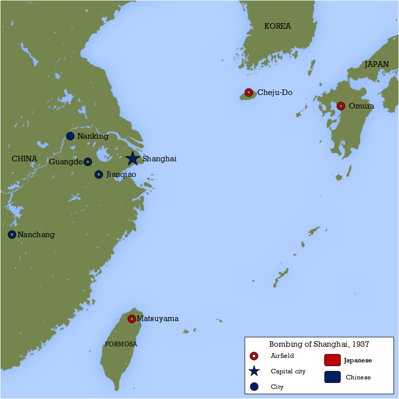 Trans-Oceanic Bombing of China, 1937