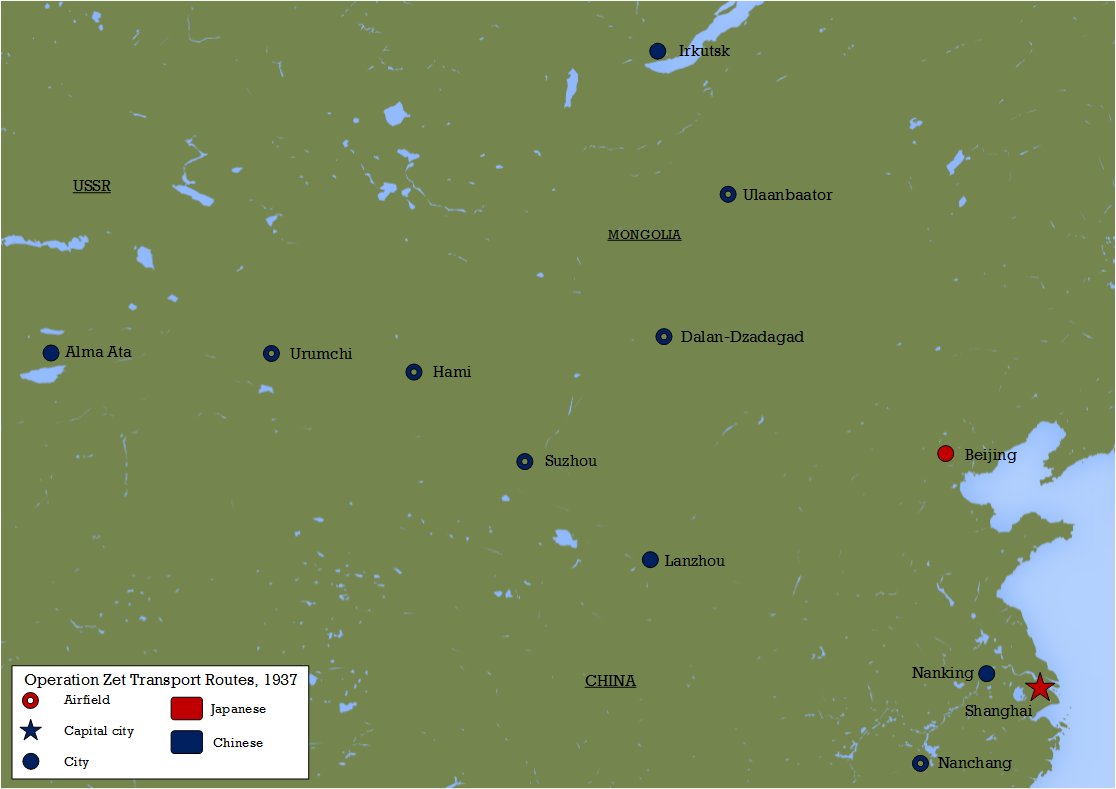 Operation Zet Map