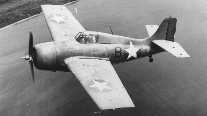 F4F-4 Wildcat of VGF-27 in the Solomons 1943