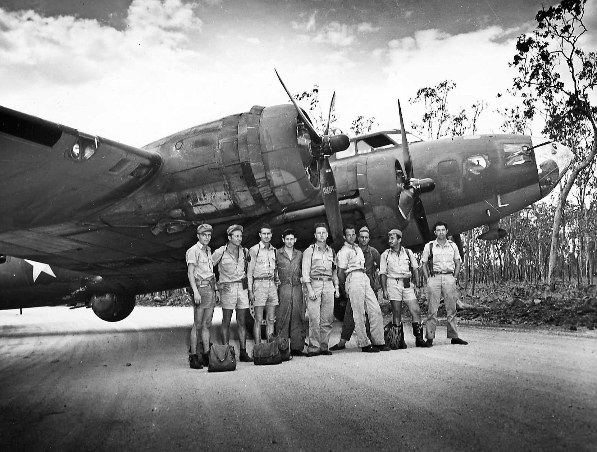 19th Bomb Group B-17E Flying Fortress, Australia