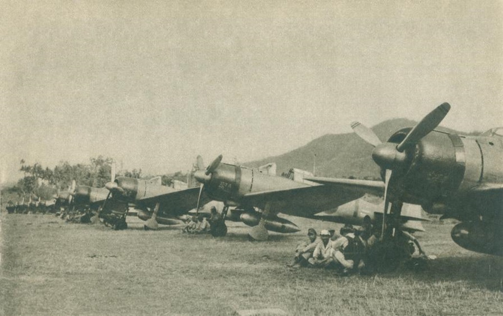 3rd Kokutai Zeros at Manado, January 1942