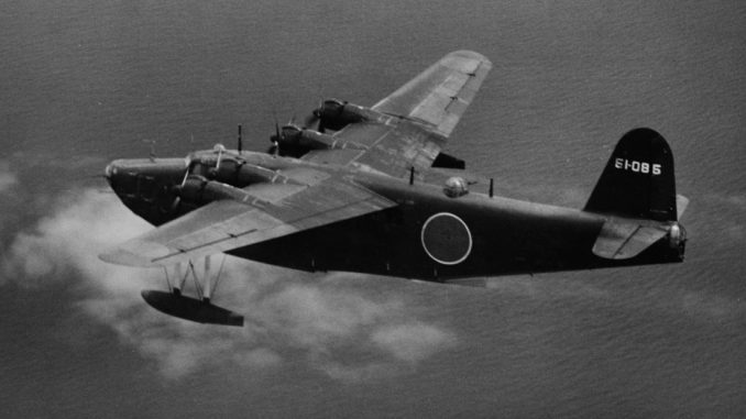 Raids aériens japonais sur l'Australie (1942-43) Emily851ku-678x381