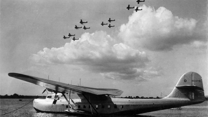 Martin 130 China Clipper at Pearl Harbor