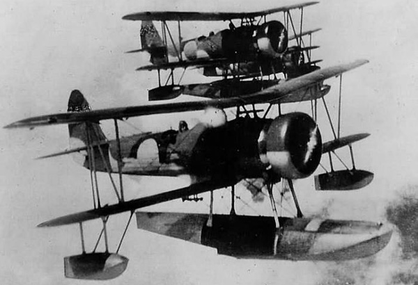 Japanese Nakajima E4N Seaplane